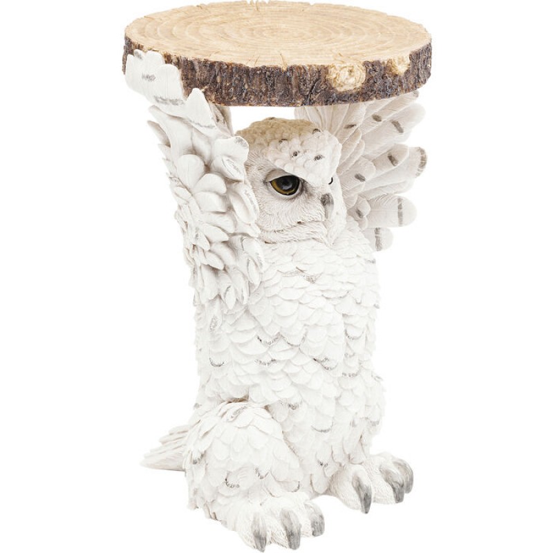 Side Table Animal Owl Ø35cm